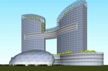 SketchUp Cultural Models: Modern High-Rise Offices and Multi-Story Theaters-BIM WORLD