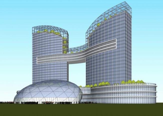 SketchUp Cultural Models: Modern High-Rise Offices and Multi-Story Theaters