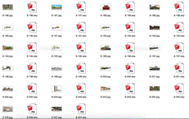 SketchUp Material Models | 200 Community-Shared Gate Components