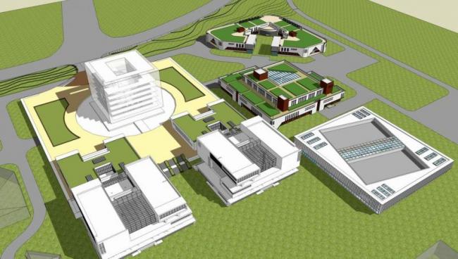Sketchu Industrial Building: Modern Multi-Story Technology and Software R&D Park