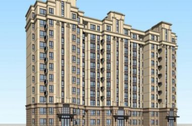 Residential SketchUp Models: High-Rise and Neoclassical Building Designs-BIM WORLD