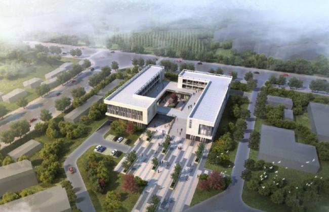 Modern Multi-Story School Building Design | Educational Architecture in SketchUp