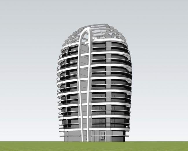 SketchUp Residential Models: Modern Small and High-Rise Buildings in Contemporary Architecture