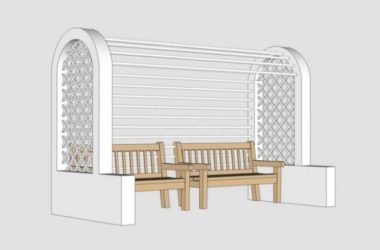 SketchUp Material and Component Model for Outdoor Seating Chair-BIM WORLD