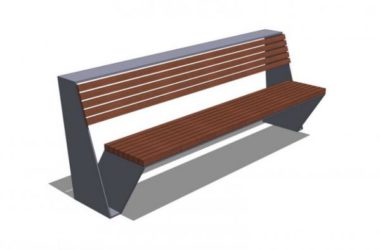 SketchUp Material Model: Park Stool Component Guide-BIM WORLD