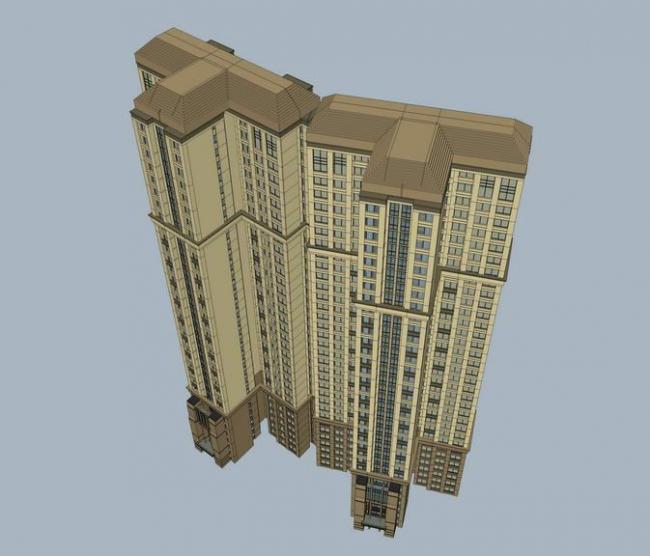 SketchUp Residential Models: High-Rise, French, and Classical Styles