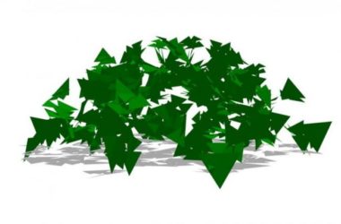 SketchUp Material Model: Ground Cover Plant Component for SU-BIM WORLD