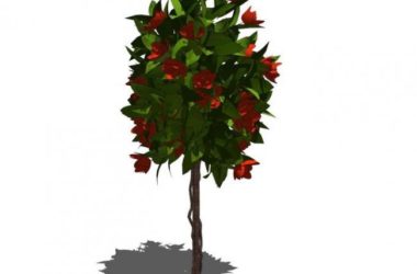 SketchUp 3D Plant and Tree Material Components Model-BIM WORLD
