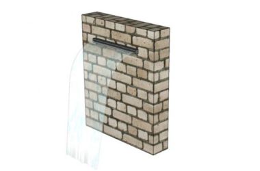 SketchUp Material Model: Dropwater Landscape Wall Component-BIM WORLD