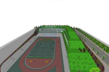 Multi-Story Elementary School Model with Covered Soil Structure | SketchUp School Design-BIM WORLD