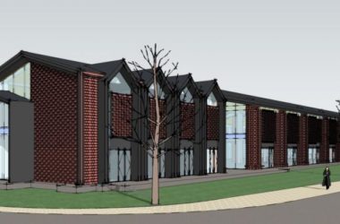 SketchUp Business Model: Modern Multi-Story Sales Office Design-BIM WORLD
