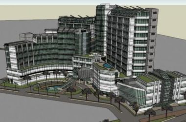 Modern Multi-Story Hotel Model in SketchUp-BIM WORLD