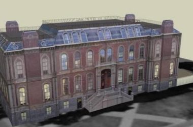 Multi-Story European-Style Kindergarten School Model for Teaching and Education in SketchUp-BIM WORLD