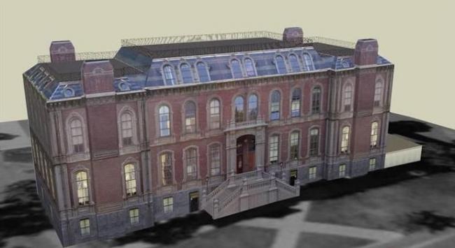 Multi-Story European-Style Kindergarten School Model for Teaching and Education in SketchUp