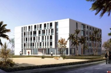 SketchUp Complex Model: Modern Multi-Story City Development in Libya Featuring Commercial Spaces and Mosque-BIM WORLD