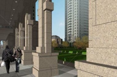 SketchUp Model of a Classical-Style Super High-Rise Residential Community-BIM WORLD
