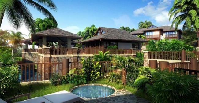 SketchUp Multi-Story Hotel Resort Model | Southeast Asian and Classical Styles in Angola