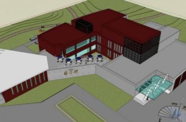 SketchUp Cultural Model: Modern Multi-Story Library and Community Activity Center-BIM WORLD
