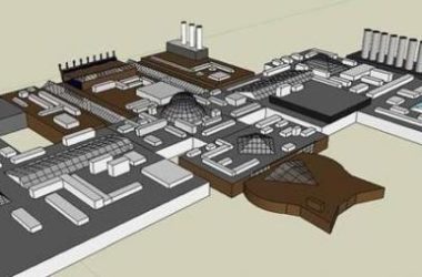 Sketchu Industrial Building: Modern Multi-Story Factory Facility-BIM WORLD