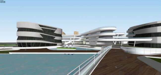 Vanke Sunan Fifth Park: Modern Mixed-Use High-Rise Complex in SketchUp