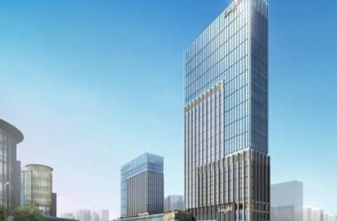 Modern Super High-Rise Hotel Model in SketchUp-BIM WORLD
