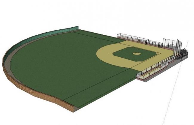 SketchUp Materials for Baseball Fields and Architectural Models