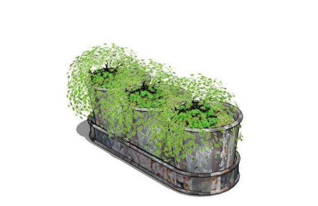 SketchUp Materials for Grass and Building Components