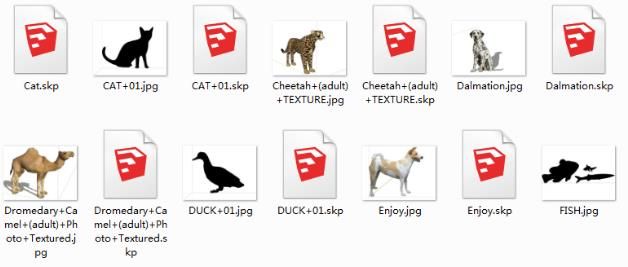 SketchUp Materials for Animal and Architectural Models: Essential Components Guide