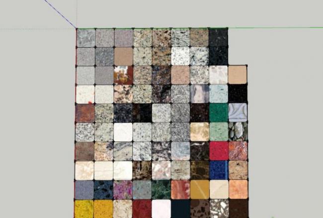 SketchUp Stone Material for Architectural Models | Stone Texture Components