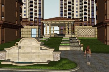 SketchUp Residential Models: High-Rise Communities, Mediterranean and Classical Styles with Sloping Roofs-BIM WORLD