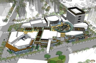 SketchUp Complex Model: Multi-Story High-Rise Commercial Building in Modern Style-BIM WORLD