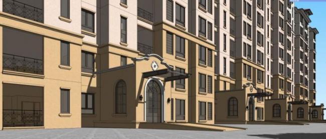 SketchUp Residential Models: High-Rise, Spanish, and Classical Style Homes