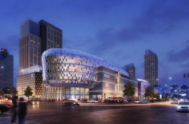 SketchUp Business Model: Modern Multi-Story Commercial Shopping Mall in 3ds Max-BIM WORLD
