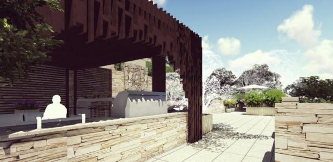 SketchUp Landscape Models: Villa Designs in Spanish and Classical Styles