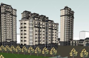 SketchUp Residential Models: High-Rise Communities Featuring French, Classical, and European Styles-BIM WORLD