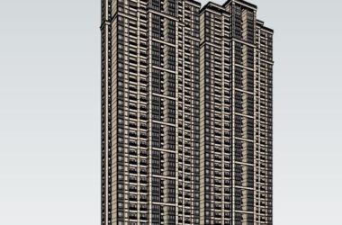 SketchUp Residential Models: Classic and Super High-Rise Buildings-BIM WORLD