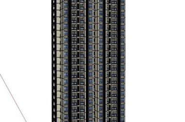 SketchUp Residential Models: Classical and Super High-Rise Buildings-BIM WORLD