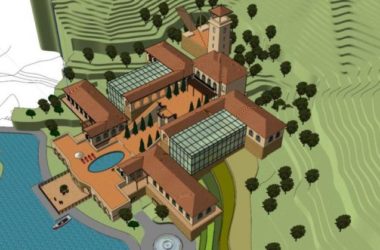 SketchUp Multi-Story Hotel Model | Spanish and Classical Design Styles-BIM WORLD