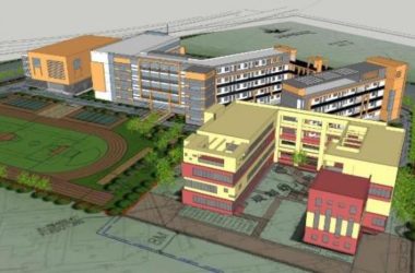 Modern Multi-Story School and Kindergarten Campus Design in SketchUp-BIM WORLD