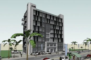 Modern Multi-Story Office Building Model in SketchUp-BIM WORLD