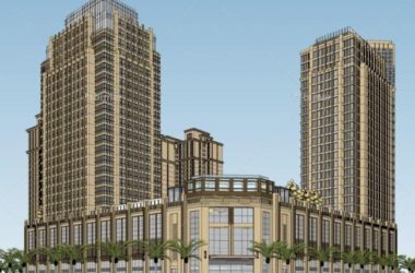 SketchUp Complex Model: Multi-Story Art Deco Commercial and Residential Building-BIM WORLD