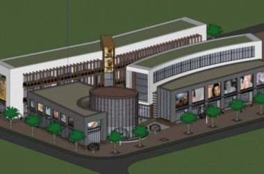SketchUp Business Model: Multi-Story Commercial Street, Clubhouse, and Modern Shopping Plaza Design-BIM WORLD