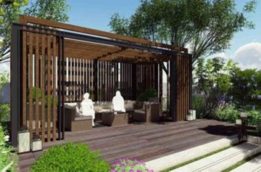 Modern Roof Garden Landscape Design | SketchUp Model Showcase-BIM WORLD