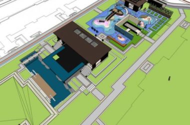 SketchUp Business Model: Modern Multi-Story Clubhouse Design-BIM WORLD