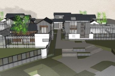 Multi-Story Huizhou Courtyard Residential Model in Modern Chinese Style | SketchUp Design-BIM WORLD
