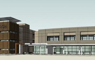Modern Multi-Story Training Center Campus | SketchUp School Model-BIM WORLD