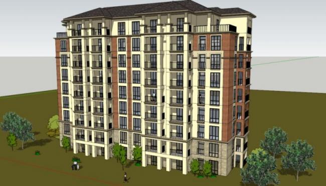 SketchUp Residential Models: Small and High-Rise Classical Style Buildings