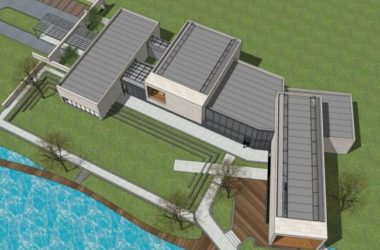 SketchUp Cultural Model: Modern Multi-Story Art Museum Architecture-BIM WORLD