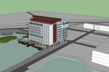 Modern High-Rise School Campus Design | SketchUp Educational Architecture Model-BIM WORLD