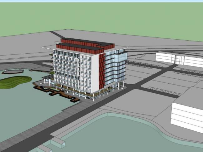 Modern High-Rise School Campus Design | SketchUp Educational Architecture Model